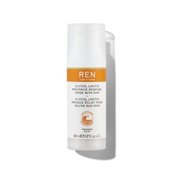 🆕 NWT REN Skincare Glycol Lactic Radiance Renewal Mask. Exfoliating gel mask - Picture 1 of 9